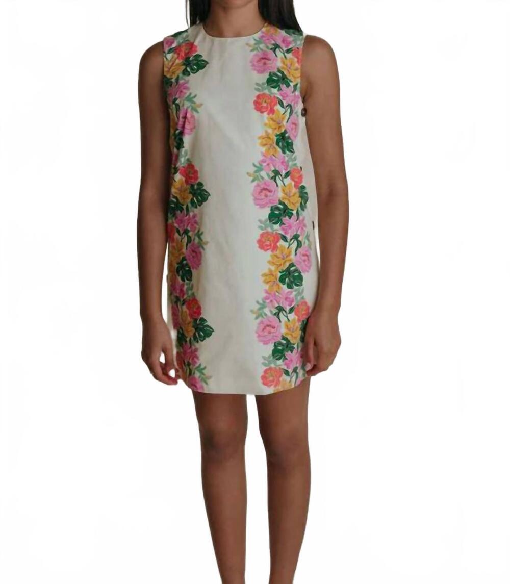 NEW LAROQUE worth mini dress in boardwalk